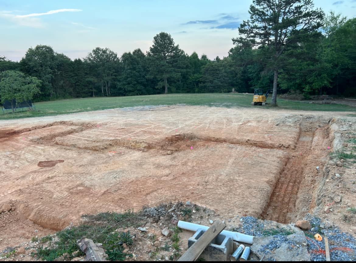Foundation Digging for Moose Excavating in Athens, TN