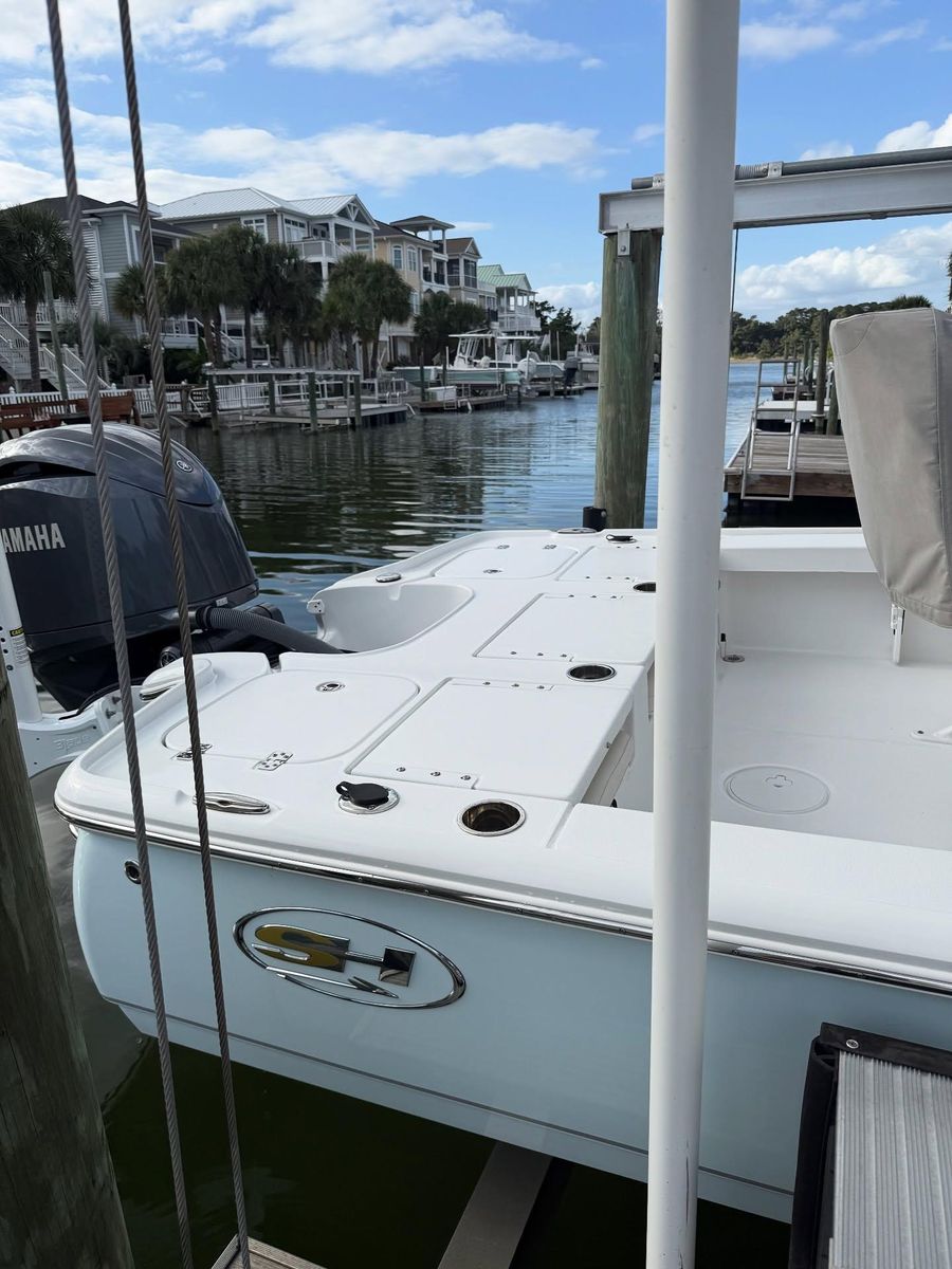 Boat Detail for Relentless Shine Mobile Detailing in Calabash, NC