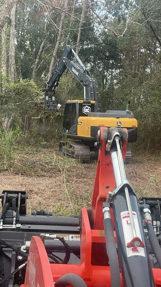 Forestry Mulching for C&C Excavating in Live Oak, FL
