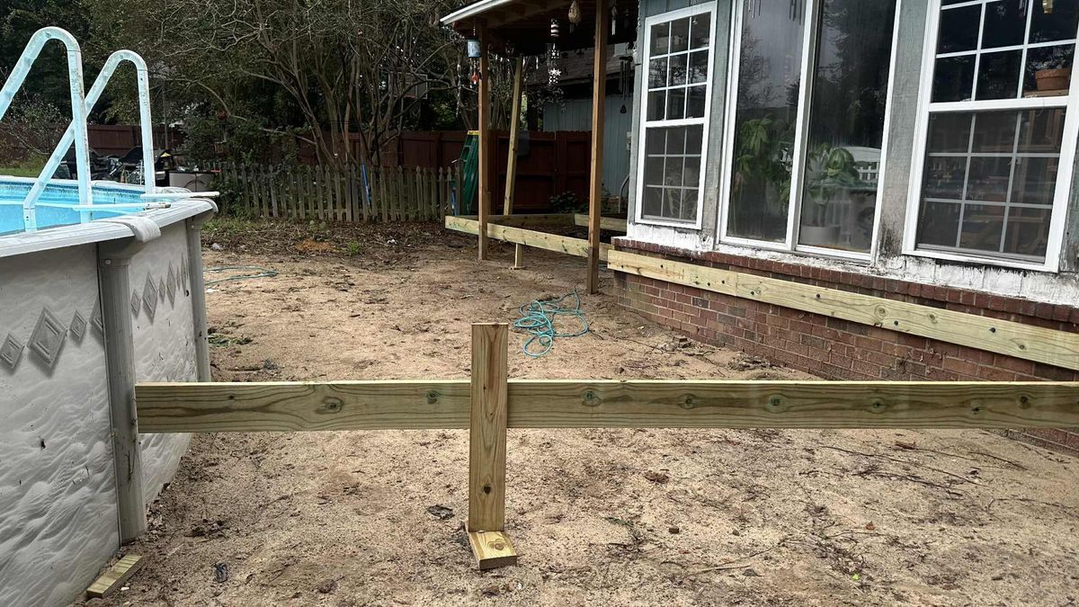 Fence Installation for JB Nealy Fence in Elgin, SC