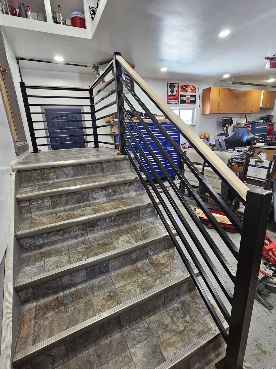 Metal & Wrought Iron Railings for Timber Concepts  in Abrams, WI