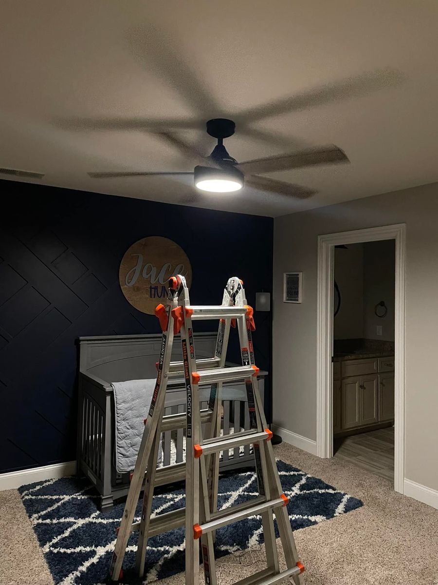 Fan Installation for Logical Electrical Design in Mt. Juliet, TN