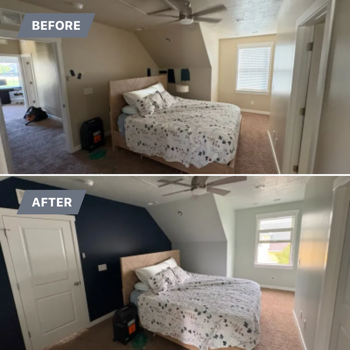 Interior Painting for Daniel Paints & Builds in Sandy, UT