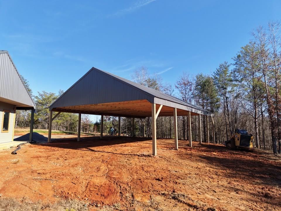 Pole Barn Construction for Brannon's Construction in Riceville,  TN
