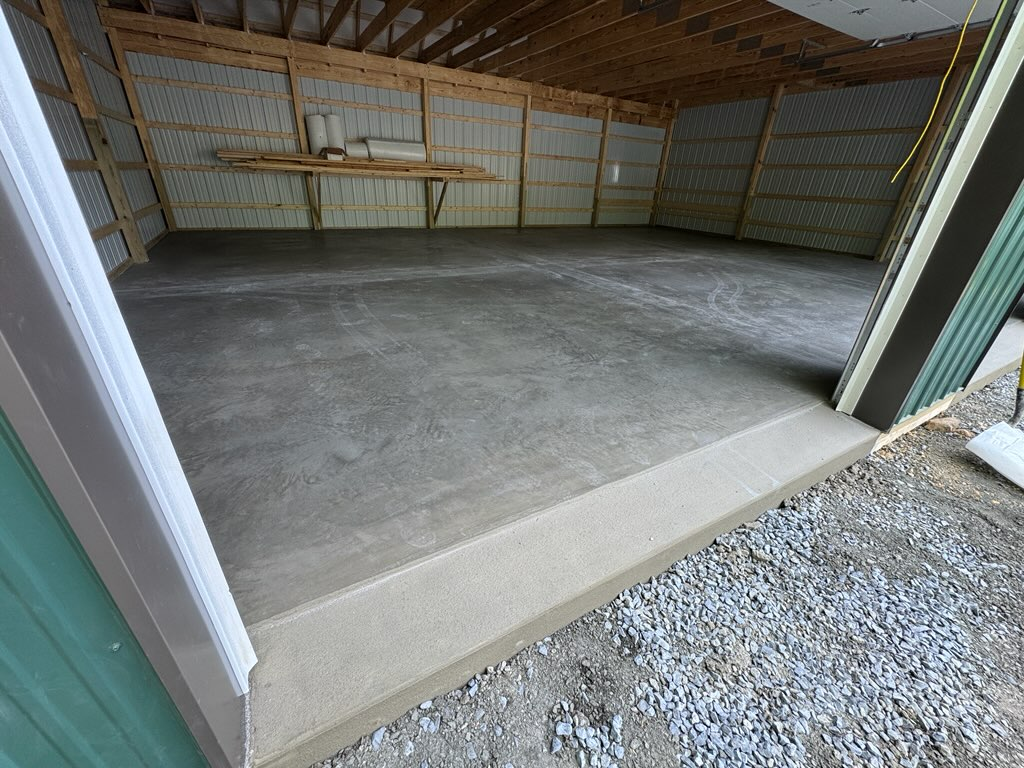 Garage floors for Berks Concrete LLC in Berks County, PA