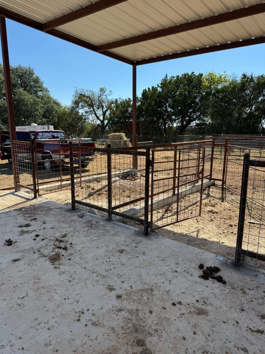 Fence Repair for FBR Welder & Construction in Gatesville, TX