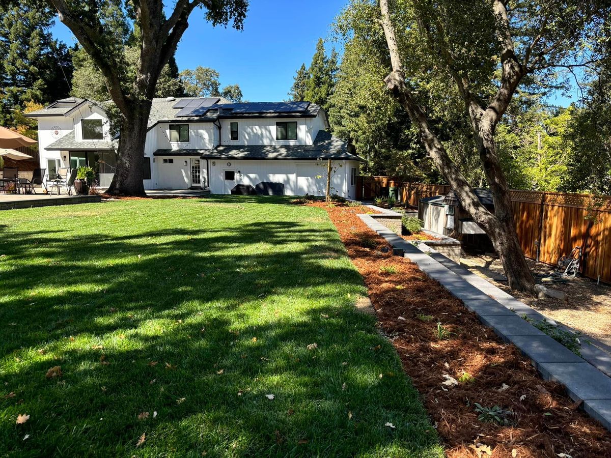 Landscape Installation for Martin Stanko Landscape Construction in Livermore, CA