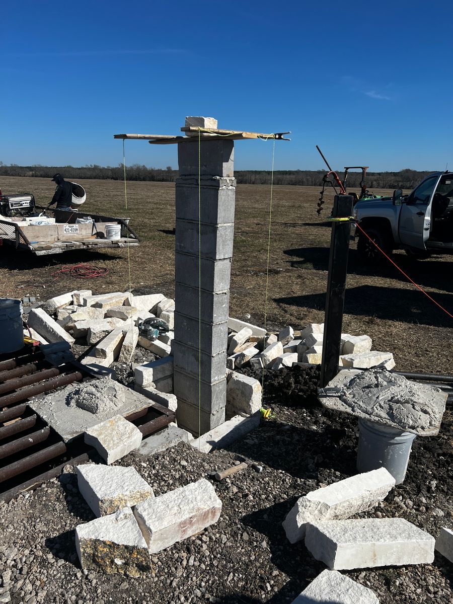 Custom entryways for Arnold Construction in Magnolia, TX