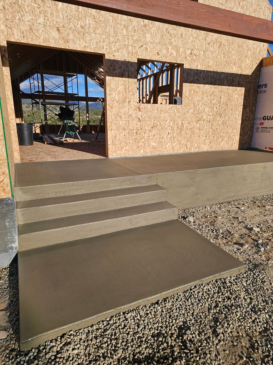 Driveway Construction for Divine Concrete in Helena, MT