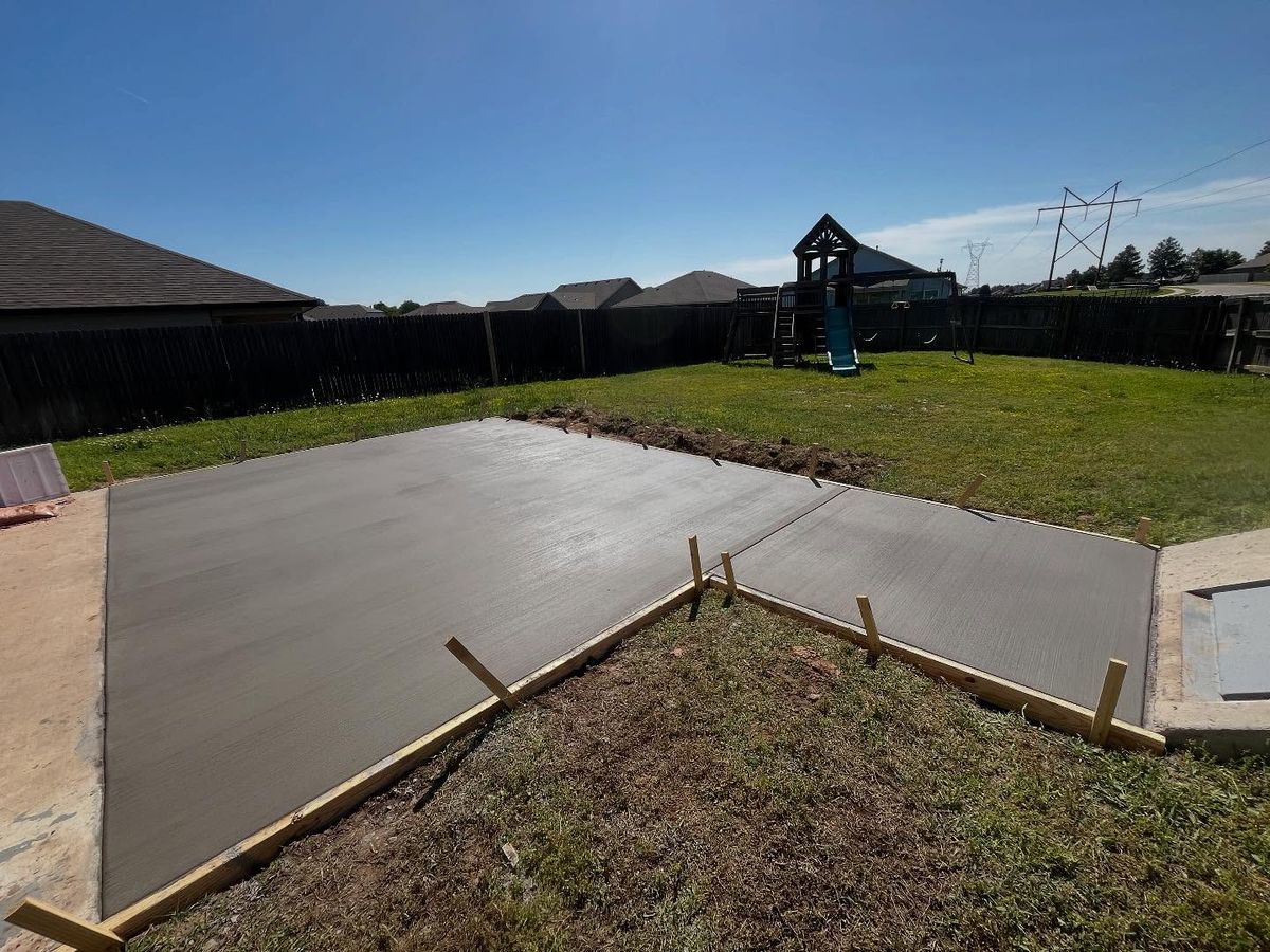 Driveway Construction for Sol Co in Tulsa, OK