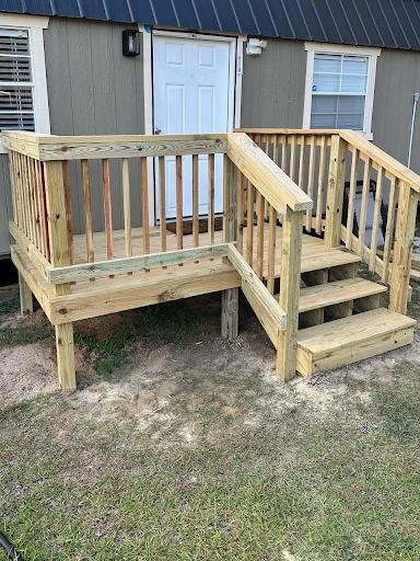 Deck Construction for LEE’S Handyman Services and More in Sanford, NC
