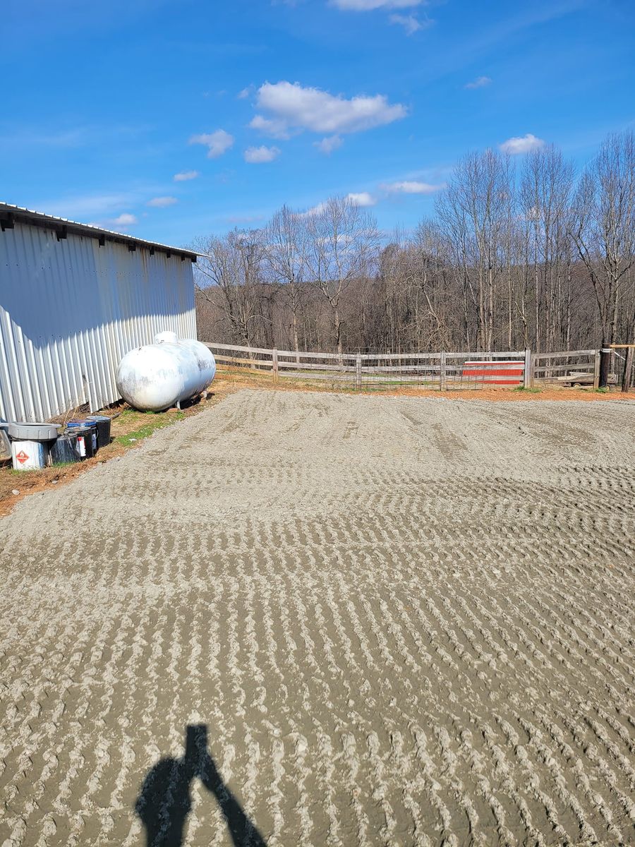 Land Grading for Bobcat Bob in Clermont, GA