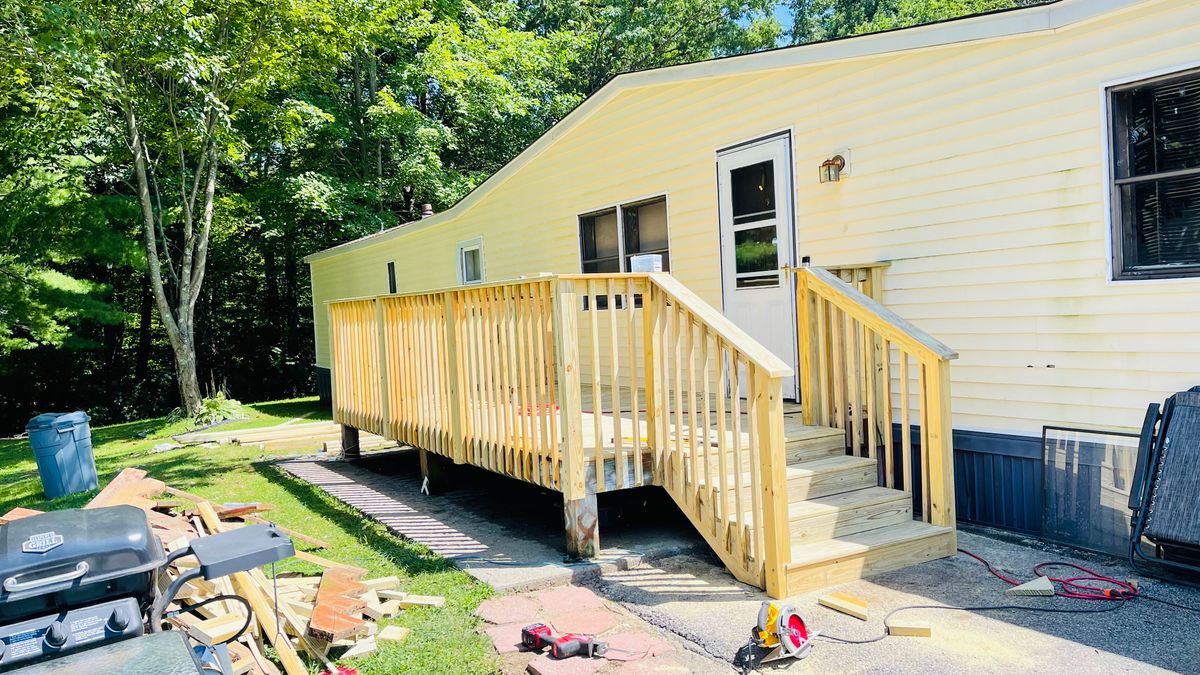 Deck & Patio Installation for CHRISS CONSTRUCTION CORP. in Middletown, NY 
