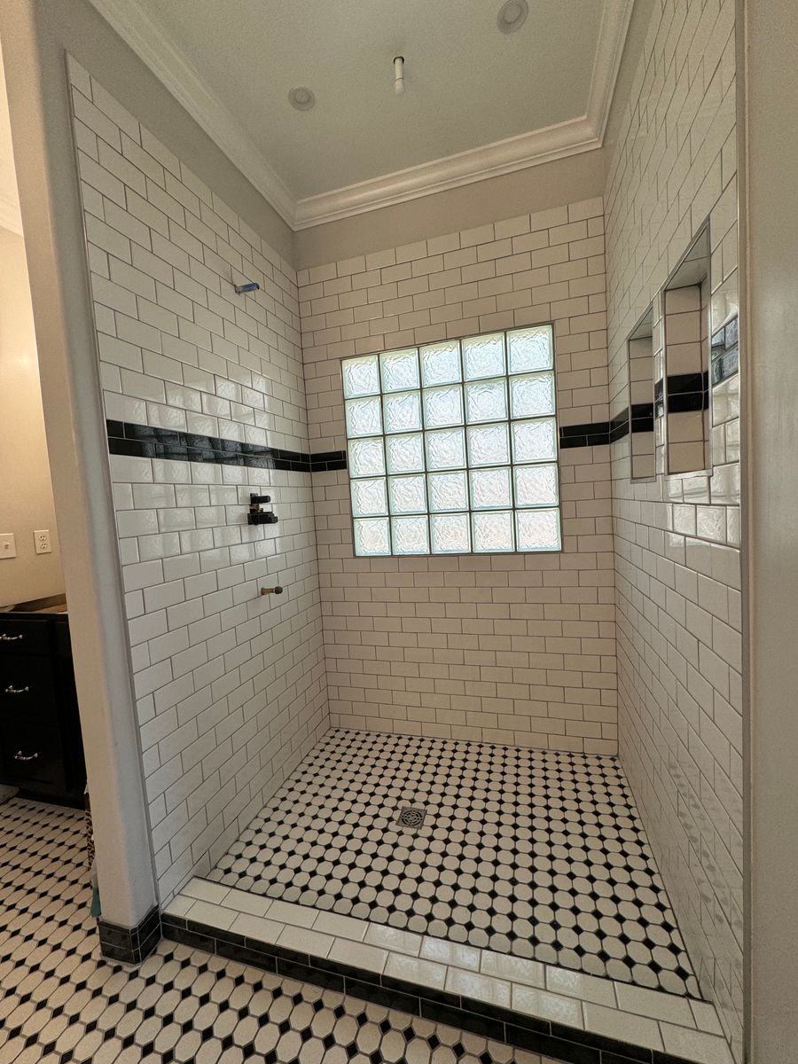 Bathroom Tiling for McCollum Tile in Hartwell, GA