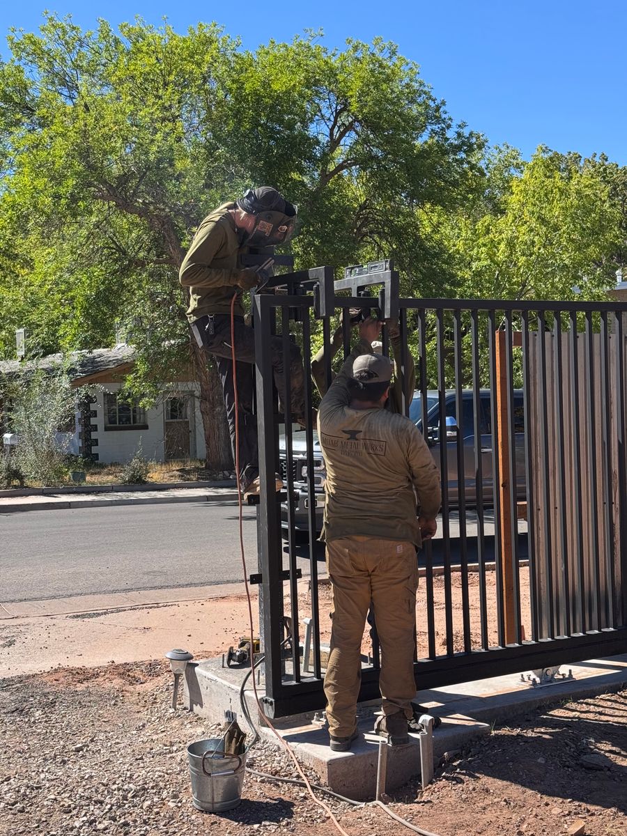 Custom Railings for Moab Metal Works in Moab, UT