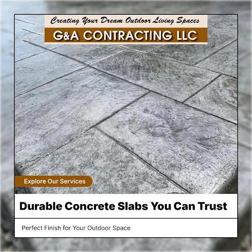 Concrete Slab Construction for G&A Contracting, LLC  in Germantown, OH