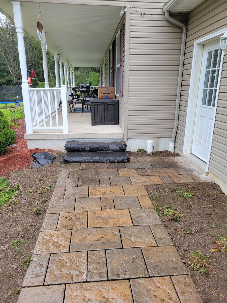 Paver Patios for Down Home Landscaping in Stillwater, PA