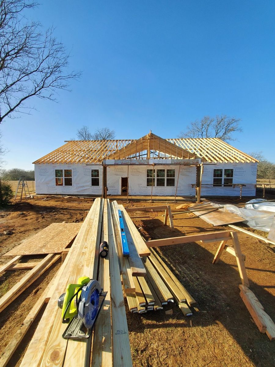 Custom Homes for Alpine Home and Construction in Madisonville, TX