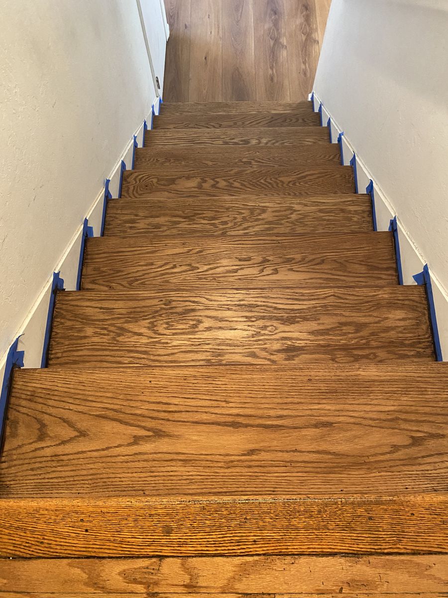 Stair Installation for Unique Hardwood Floors in Concord, CA