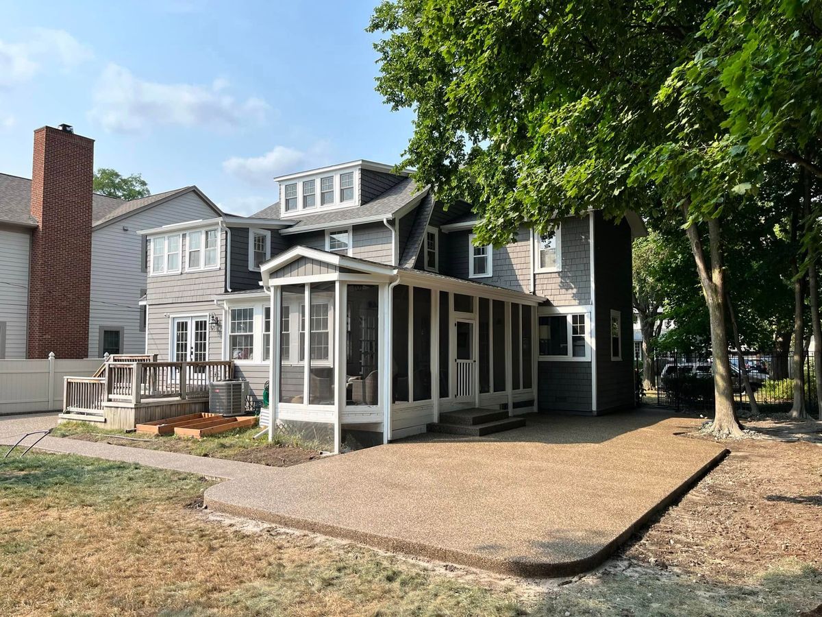 Patio Design & Installation for Deerbrook Construction in Pontiac, MI