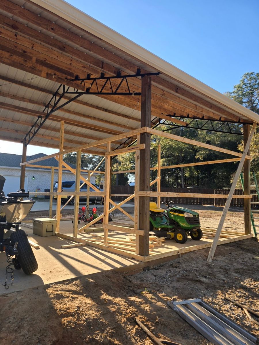 Concrete for T & R Grantham Enterprises in Crestview, FL