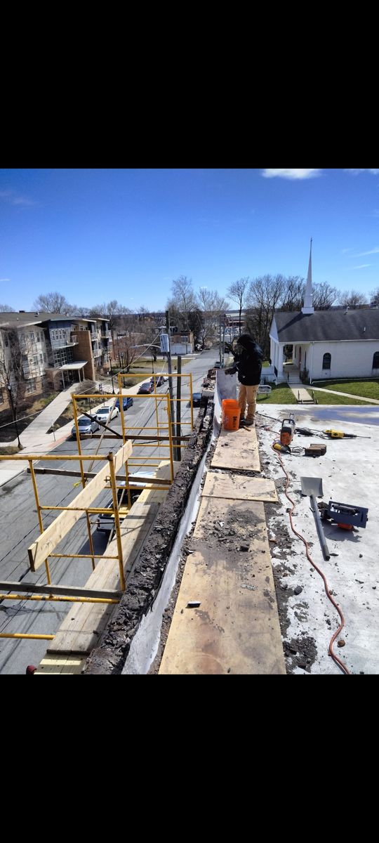 Masonry restoration for DiMaggio & Son's Masonry in Aston, PA