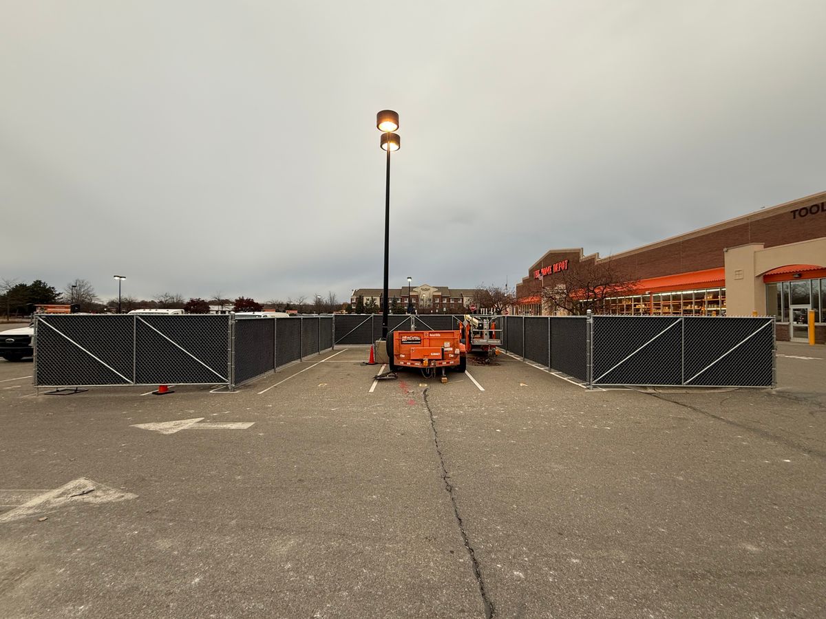 Fence Installation for TMF Services in Lapeer County, MI