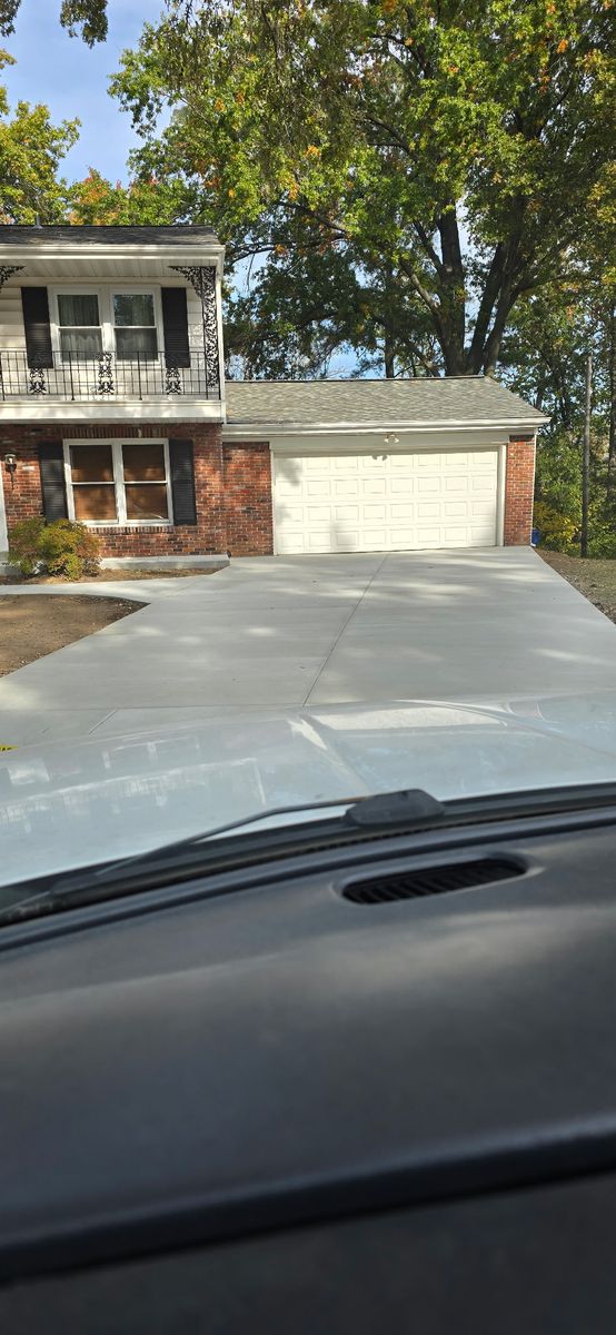 Concrete Work for NNS Contracting in St. Louis,  MO