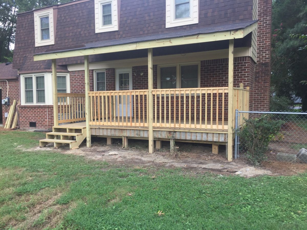 Deck & Patio Installation for Alpine Acquisitions in Virginia Beach, VA