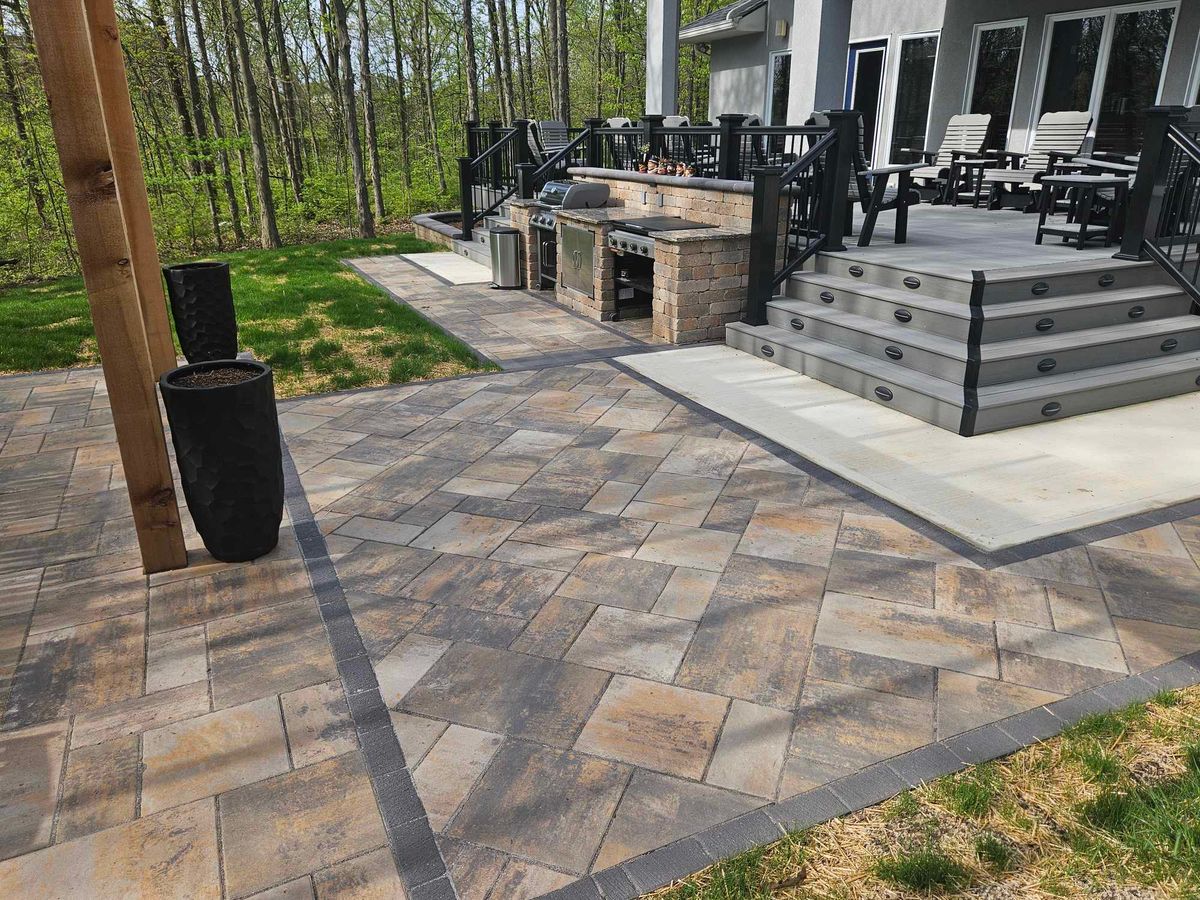 Patio Design & Construction for Double D Landscape Services in Columbus ,  OH