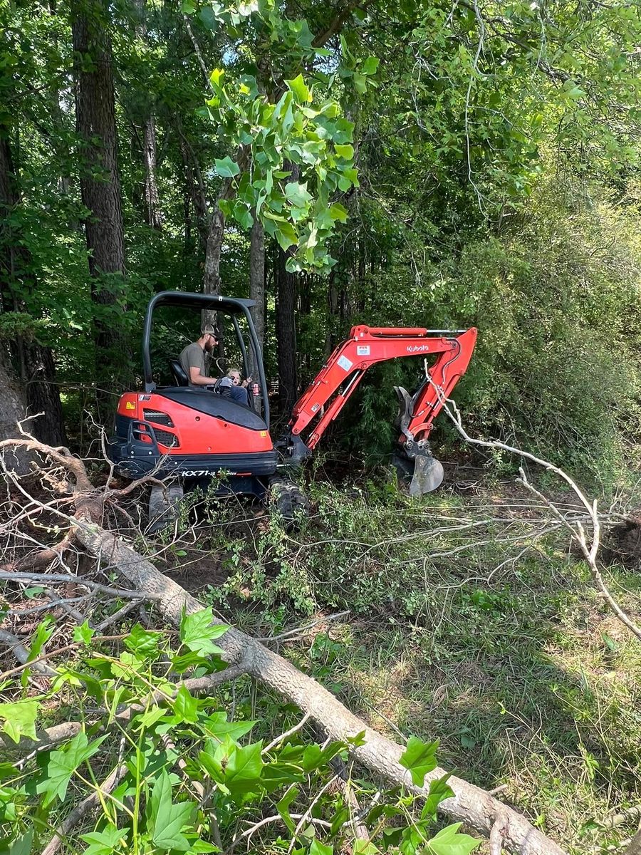 Land Grading for Advantage Rental And Services in Youngsville, NC