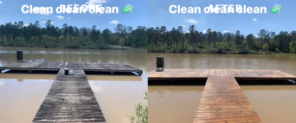 Deck & Patio Cleaning for X-Stream Pressure Washing and Roof Cleaning in Sandersville, GA