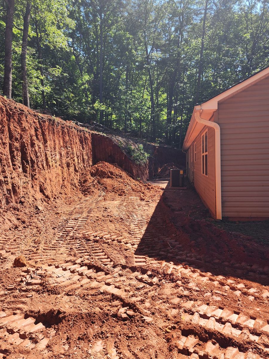 Demolition for Parker's Grading Services in Cleveland, GA