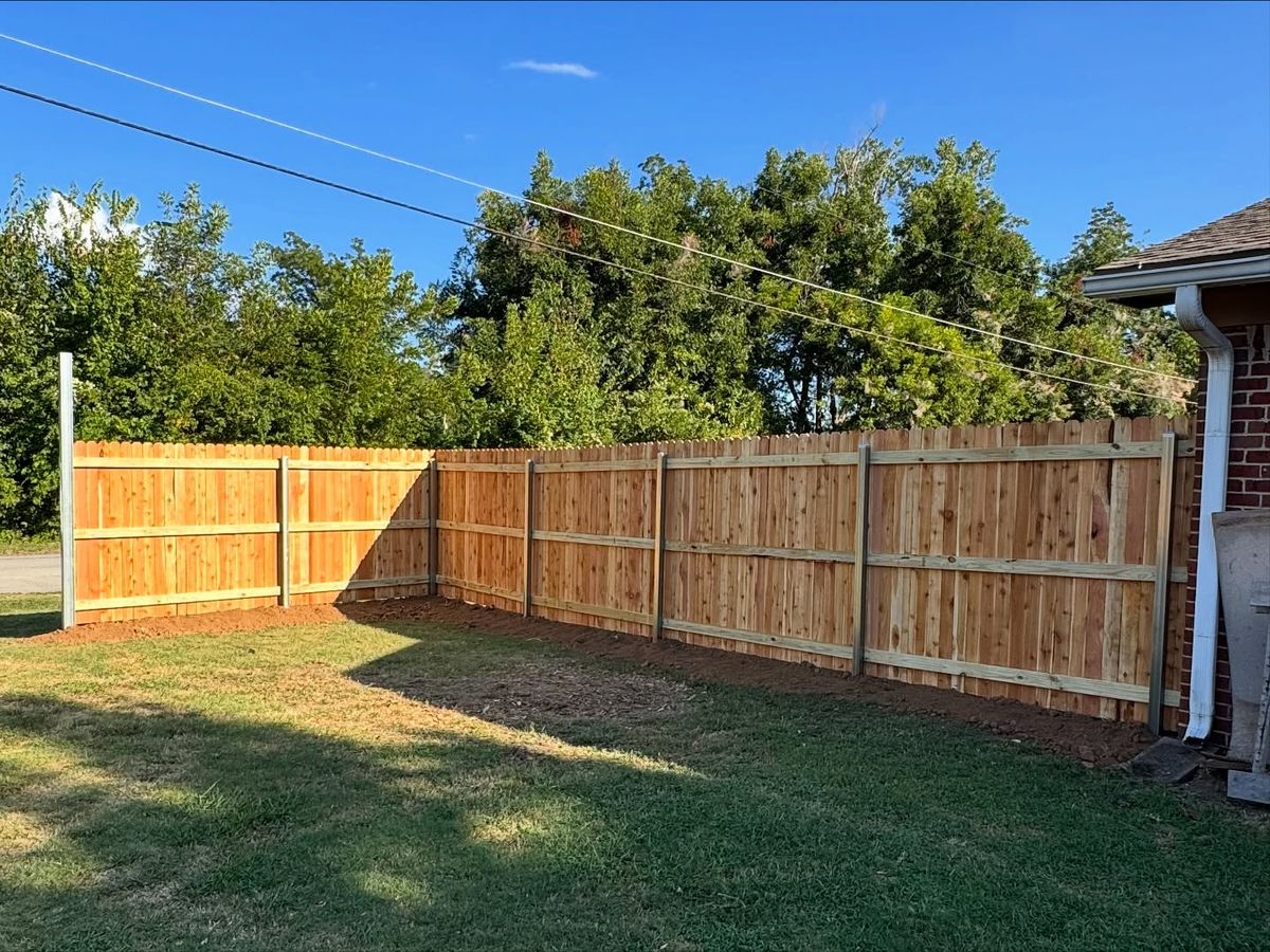 Fencing for Pure Outdoors LLC in Tulsa, OK