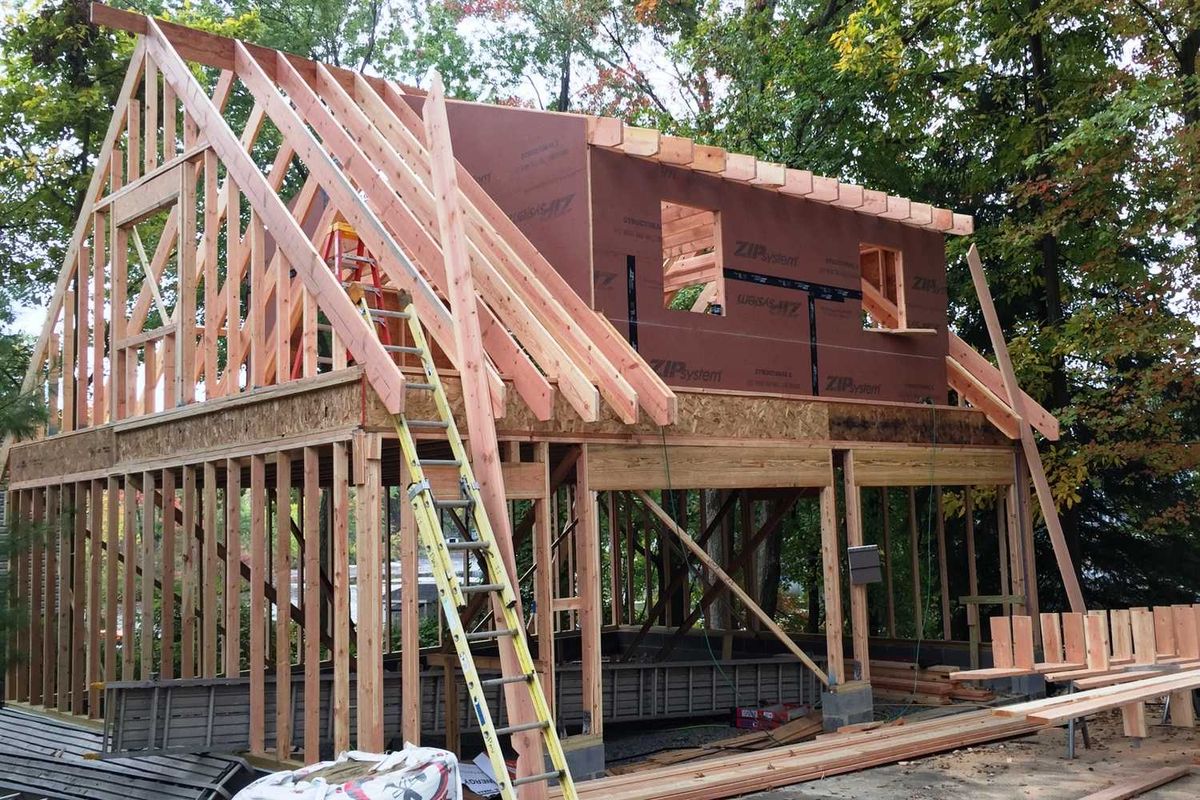 Free Standing Addition Construction for Davis & Co. Custom Builders in Franklin, TN