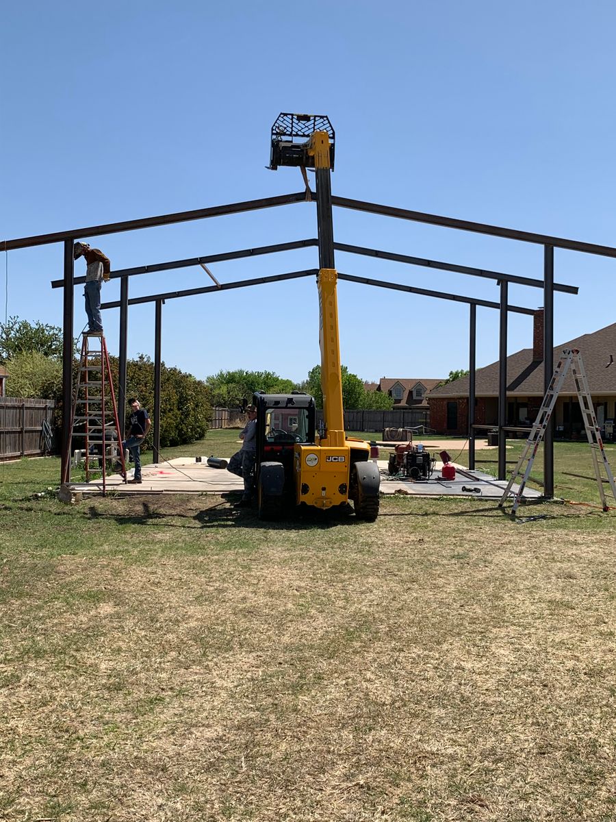 Metal Buildings for Bean Welding & Construction LLC in Ballinger, TX