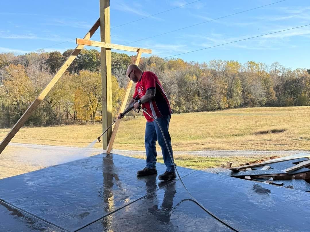 Paver stone patio Cleaning for Oakland Power Washing in Clarksville, TN