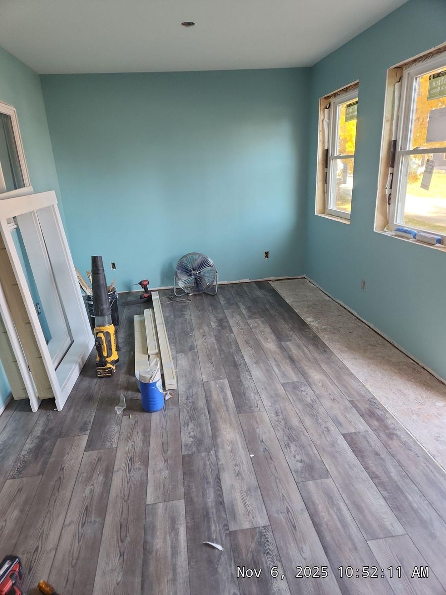 Flooring for Cornerstone Builds in LaGrange, IN