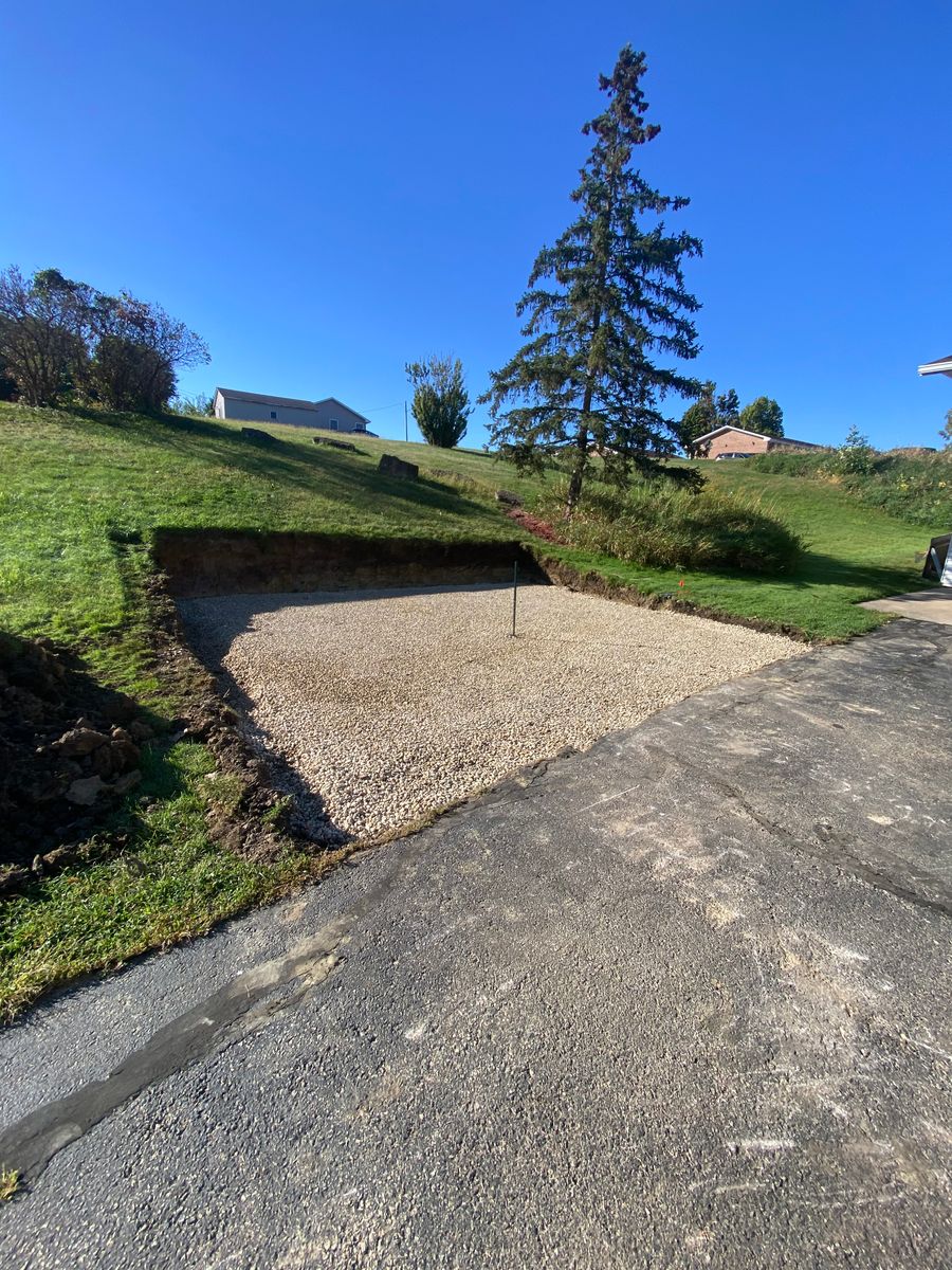 Patio Design & Installation for TDC Excavating in Dubuque, IA