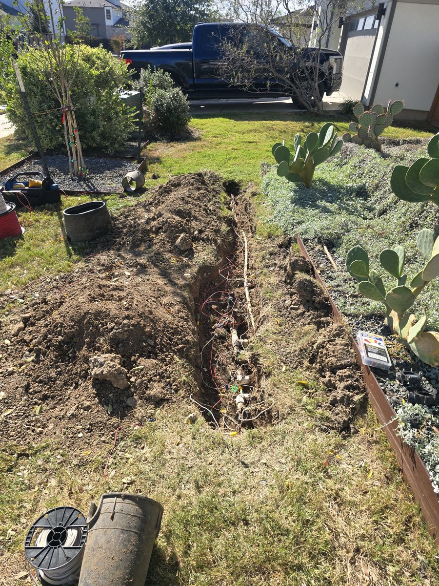 Landscape for Green Pastures Lawn Care in Bastrop, TX