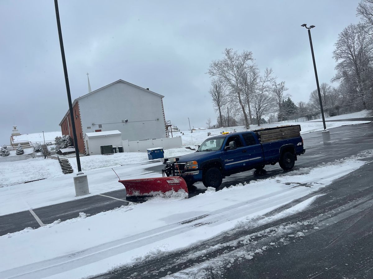 Snow Plowing for Hurley's Cutz in Saint Leonard, MD