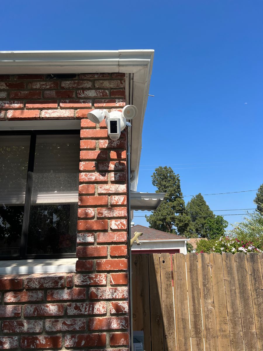 Ring doorbell/ Ring camera install for DC Electrical Home Improvements in San Fernando Valley, CA