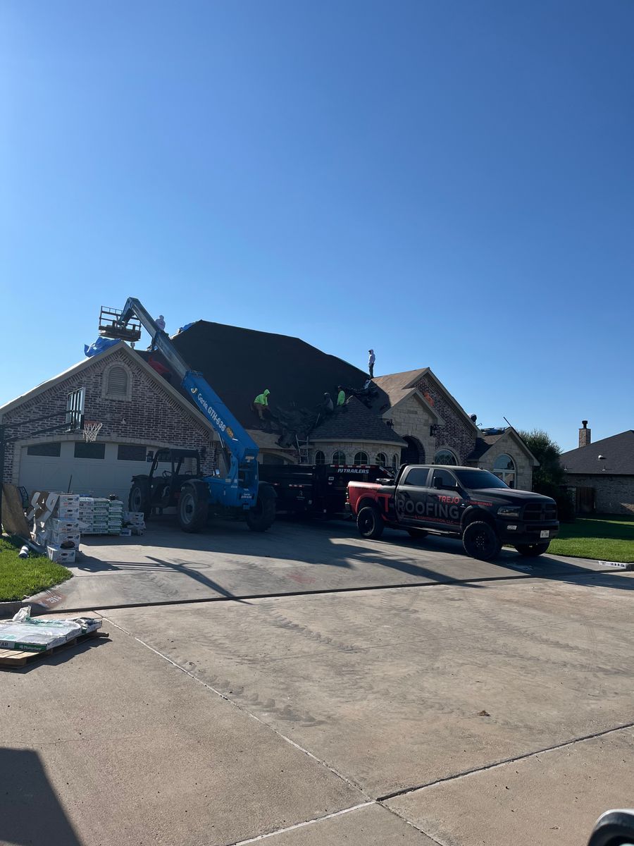 Roofing Installation for Trejo Roofing & Construction in Perryton, TX