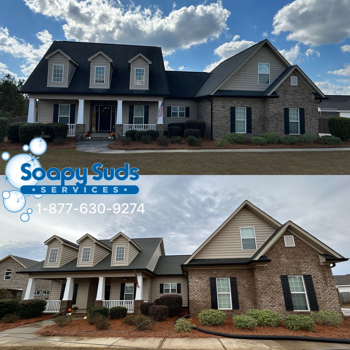 Exterior and Interior Window Cleaning for Soapy Suds Services Georgia in Perry, GA