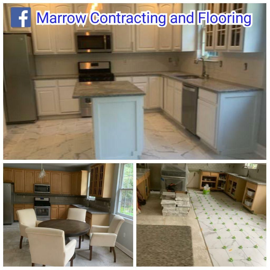 Kitchen Renovation for Marrow Contracting & Flooring LLC in Morristown, NJ
