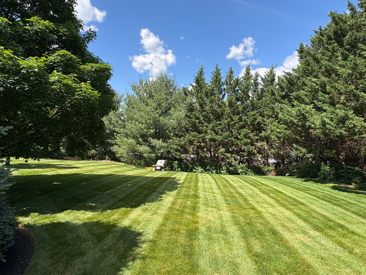 Mowing for Byers Premier Landscapes in Chambersburg, PA