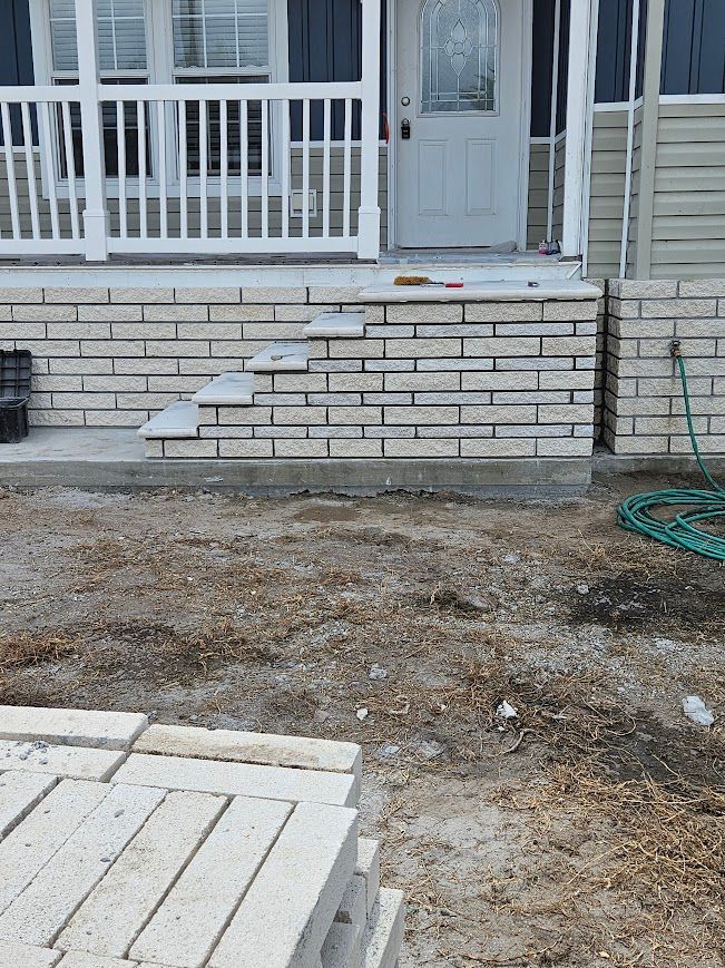 Stair Design & Installation for Clark Masonry in Lake County, FL