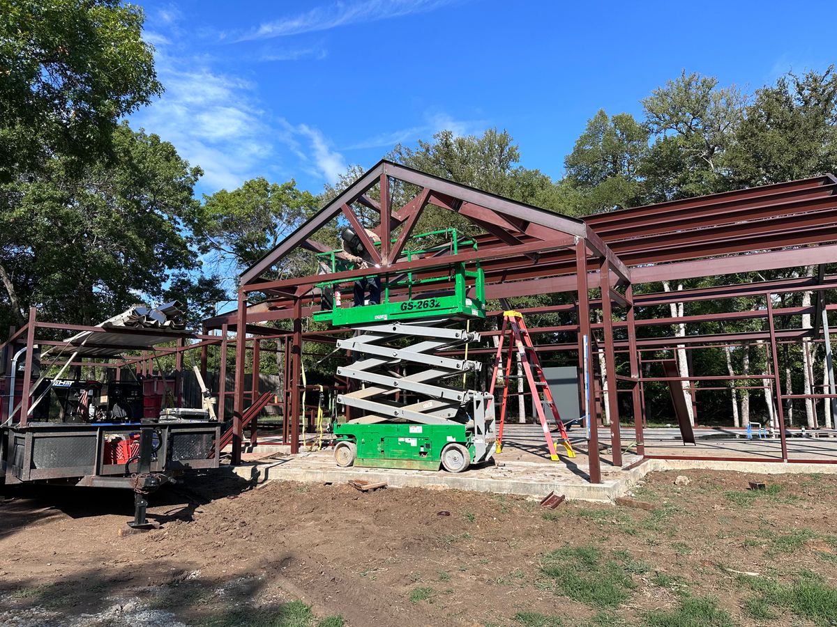 Barndominium Shells for BCS Construction in Springtown, TX