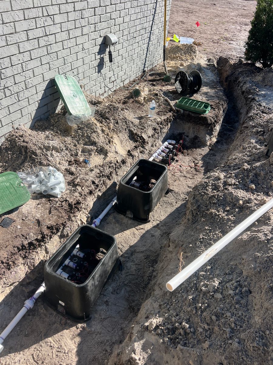 Irrigation System Design & Install for C4 Ground Control in Oviedo, FL