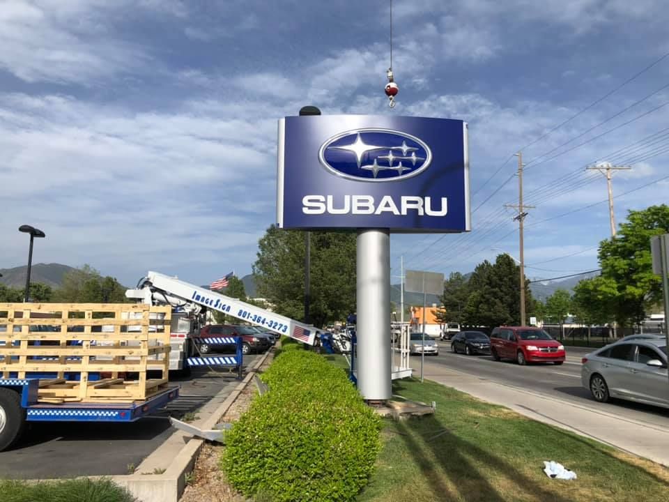 Sign Install for Image sign & lighting in Lindon, UT